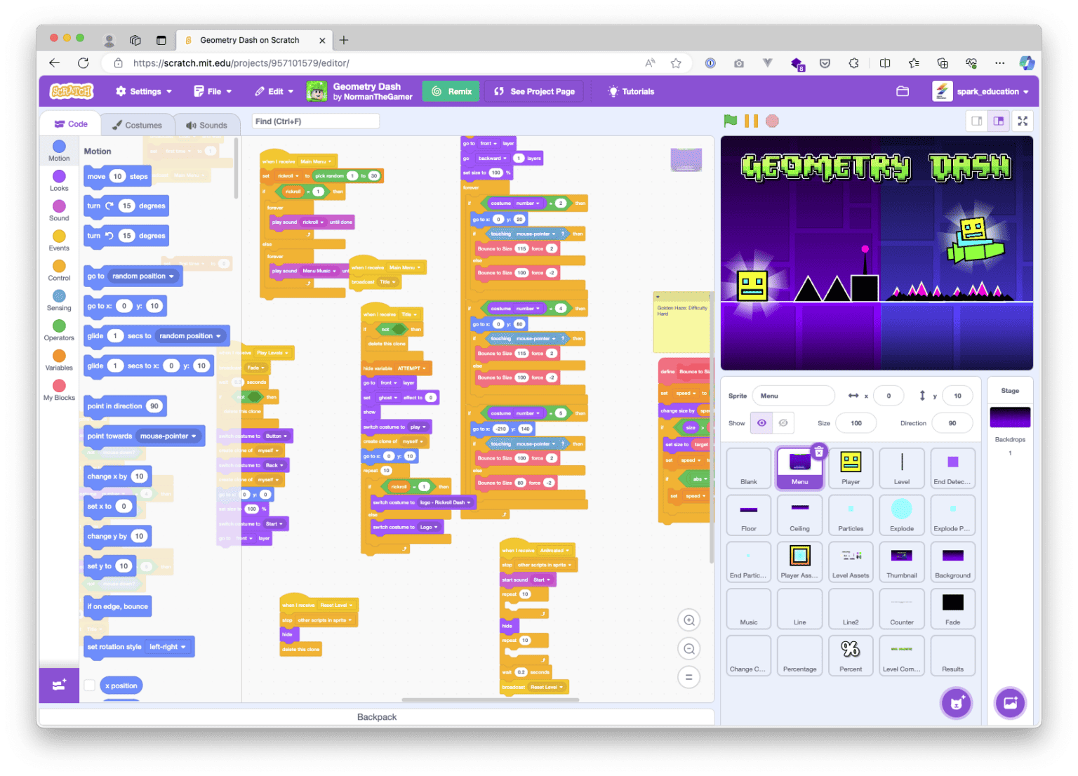 Scratch Line Tracking 5 เกม Scratch ที่น่าสนใจ 2024 - Spark Education